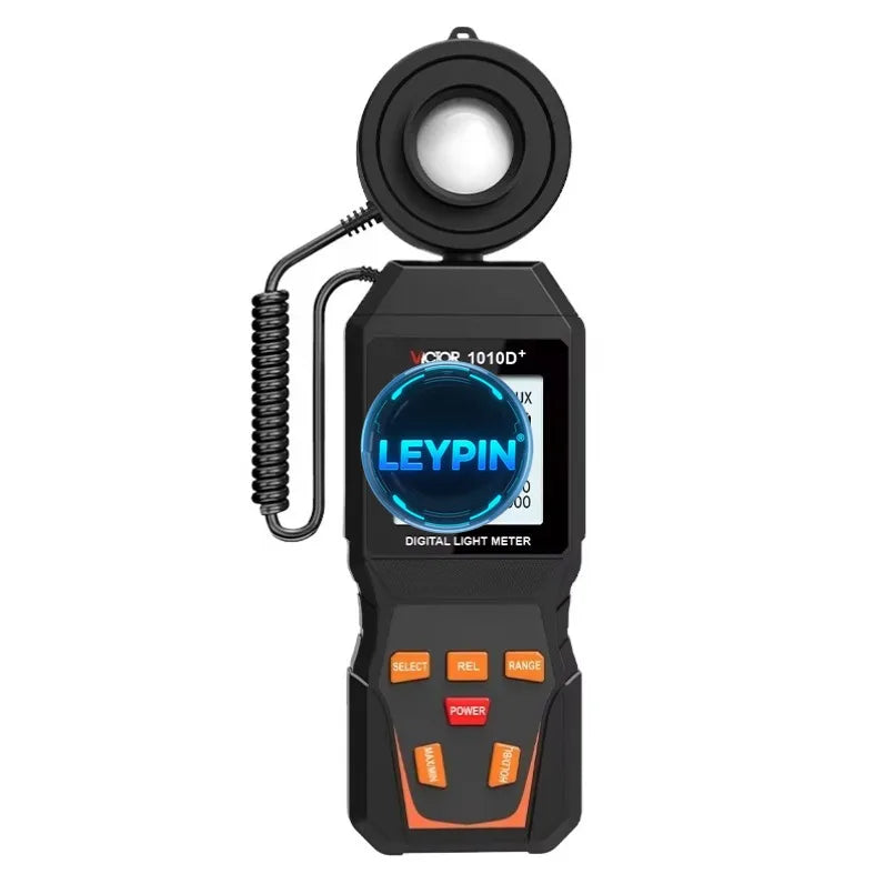 Victor 1010D+ 200000 Lux Separate Probe  Sensor Rotatable Light Meter  Illuminometer Digital Lux Meter    ytdi