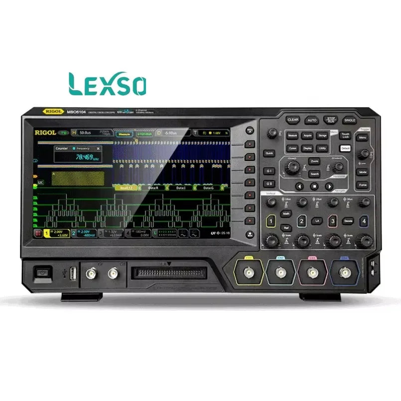 RIGOL High-Performance 4CH Digital Oscilloscope MSO5104 100MHz 8 GSa/s  lexso