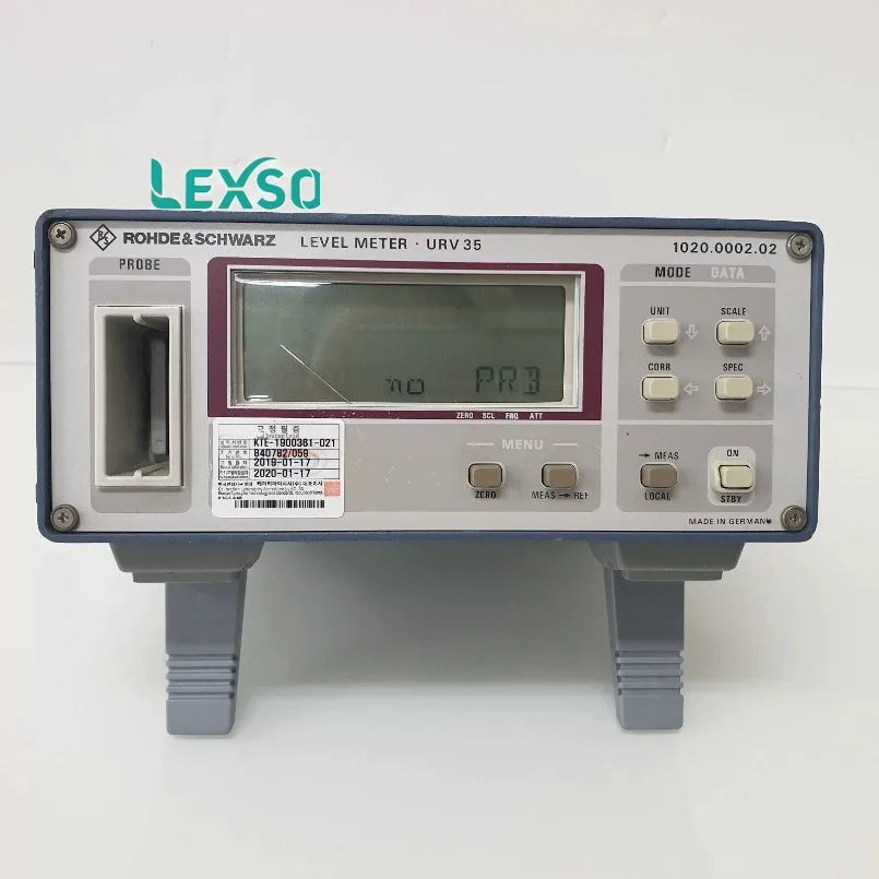 R&S Rohde & Schwarz URV35 Level Meter, DC-26.5GHz Level Meter    lexso