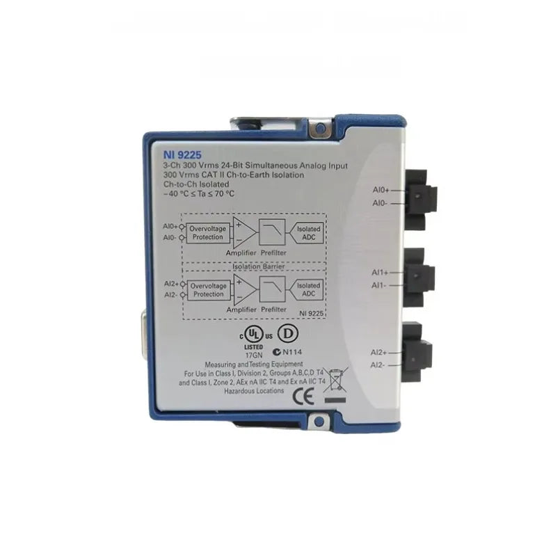 NI-9229 NI-9225 NI-9242 C-Series Voltage Input Module 3 differential analog input channels lexso