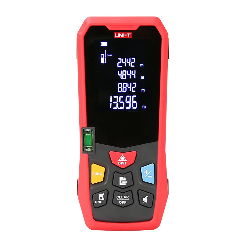 UNI-T LM50A Laser Rangefinder Digital Laser Distance Meter Battery-powered Laser Range Finder Tape Distance Measurer lexso
