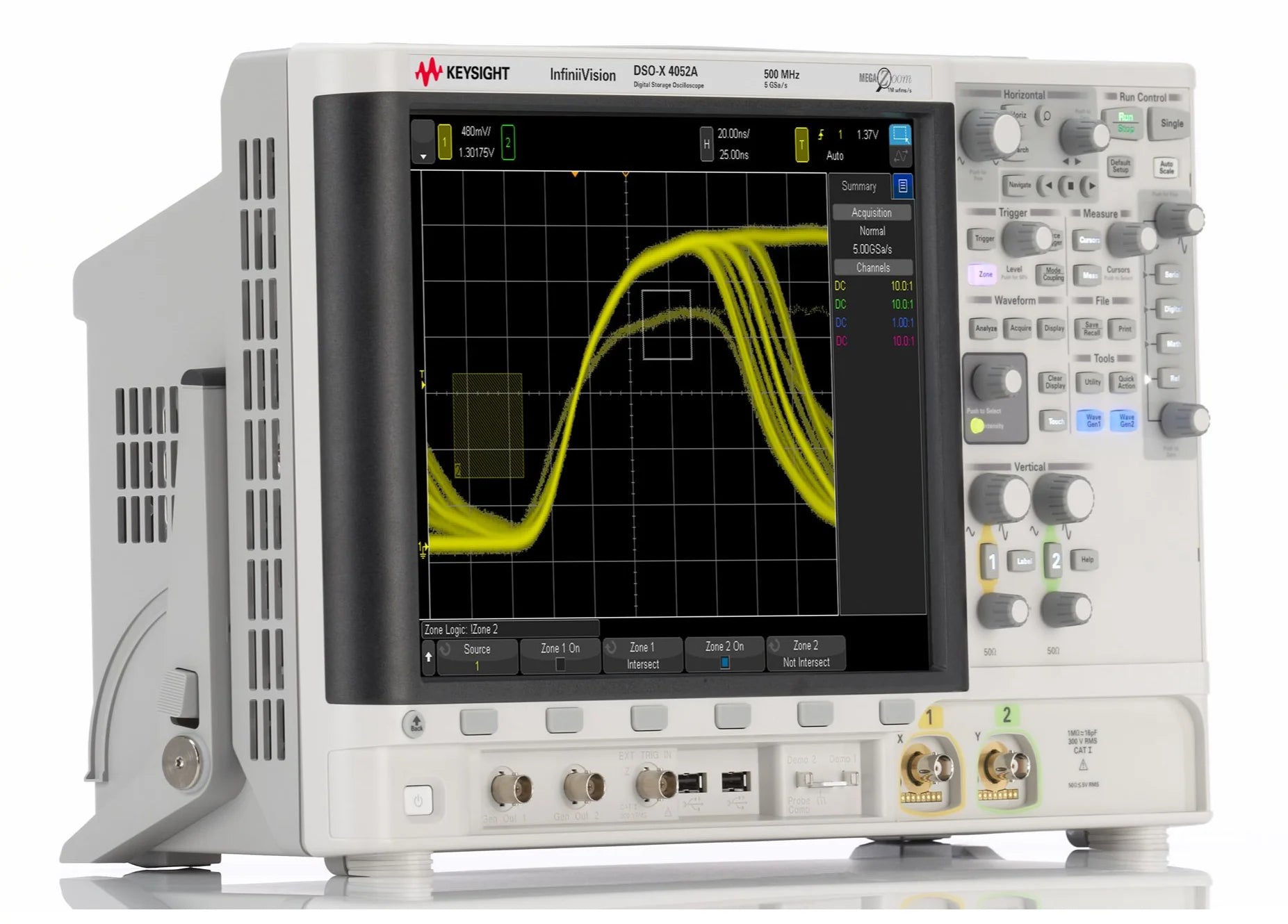 osciloscopio Keysight Technologies DSOX4052A 4000 X Series 500MHz Bench Oscilloscope with 2 Analogue Channels Measuring Analysing Instruments   ytdi