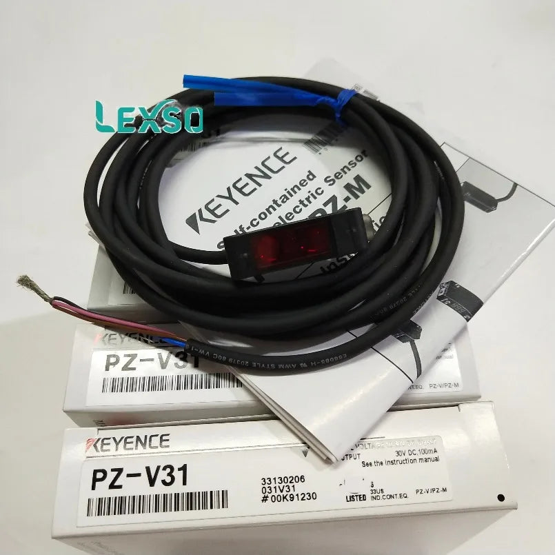 NEW KEYENCE PZ-V31 Laser Sensors Photoelectric Switch Sensors Detector One Year Warranty lexso