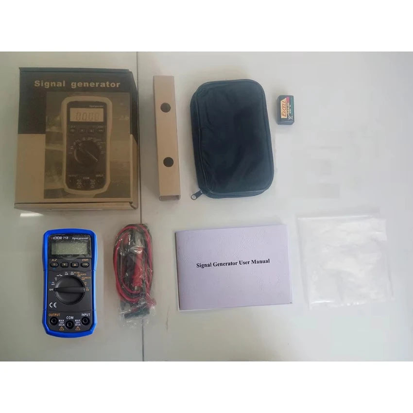 VICTOR VC71B Signal Generator Thermocouple Current Voltage Measure and Source V/mA  24V Loop VoltageTransmitter Source Simulator   ytdi