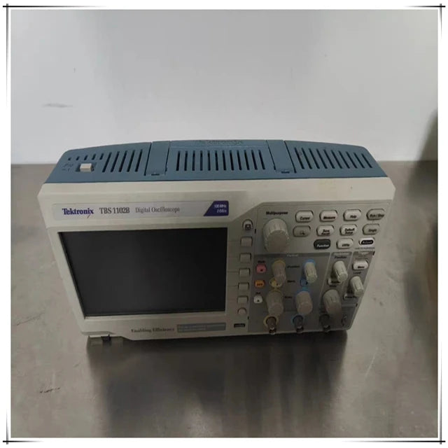Used TBS1102B Tektronix Digital Storage Oscilloscope 100MHz Bandwidth 2-Channel Made in America