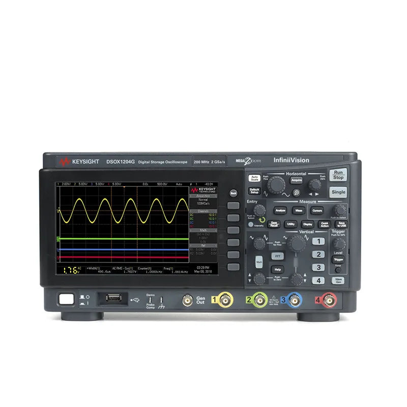 Keysight DSOX1204G Digital Oscilloscope Dual/ Four-Channel for Accurate Measurement & Analysis of Instruments