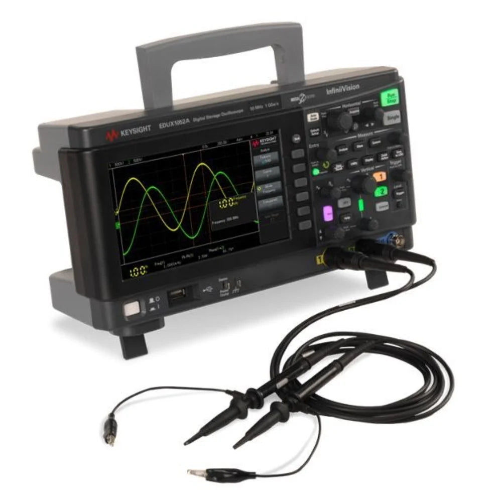 Keysight Technologies EDUX1052A InfiniiVision 1000 X Series 50MHz Bench Oscilloscope 2 Analogue Channels 1 Year Warranty 220V    ytdi