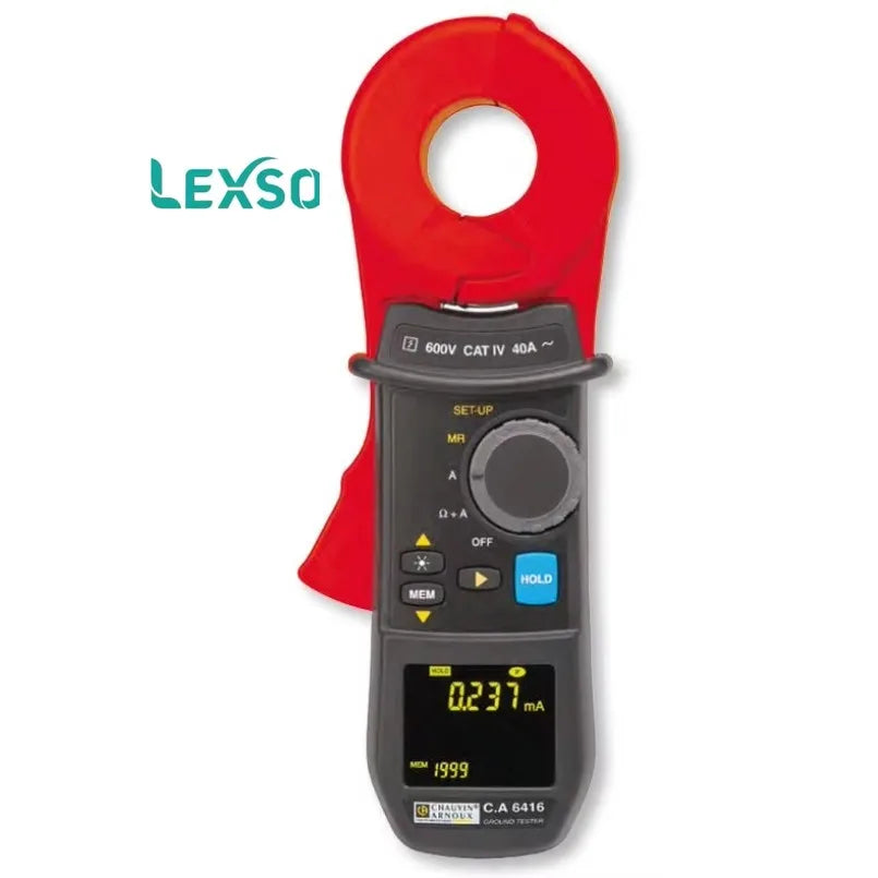 Chauvin Arnoux CA6416 Clamp-on Ground Resistance Tester   lexso