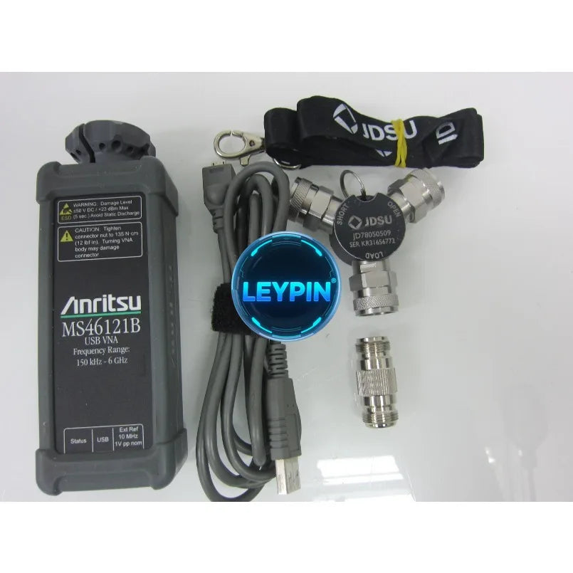 Anritsu USB ShockLine Network Analyzer MS46121B 6GHz w/JDSU CAL KIT JD78050509     ytdi