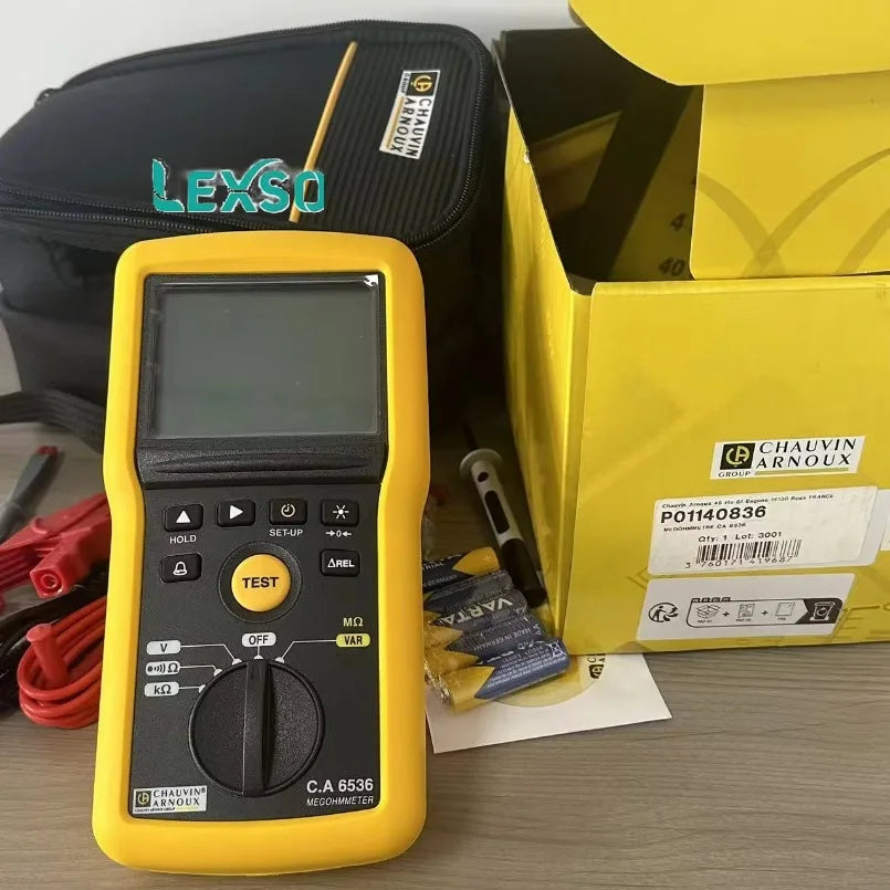 Chauvin Arnoux CA 6536 Insulation & Continuity Tester C.A 6522 C.A 6524 C.A 6526 C.A 6532 C.A 6534 C.A 6536   lexso