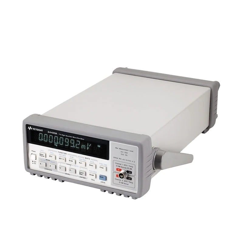 Keysight 34420A Micro-EU Desktop Multimeter Seven-Position Semi-Precision Nano Meter Testing Equipment 3-Year Warranty    ytdi