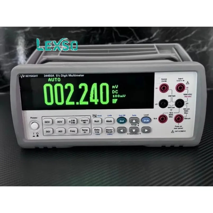 used KEYSIGHT 34450A 5 1/2 DIGITAL MULTIMETER   lexso