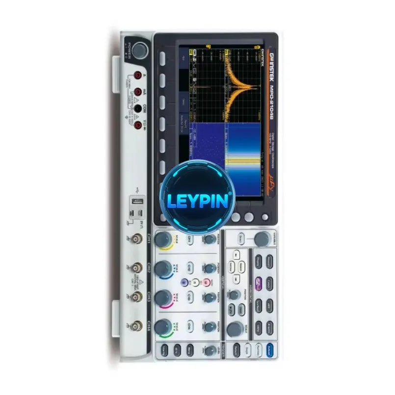GW Instek MPO-2104B 10-in-1 Multifunction Oscilloscope 100MHz 4CH with Spectrum Analyzer, AWG, DMM DC Power Supply     lexso