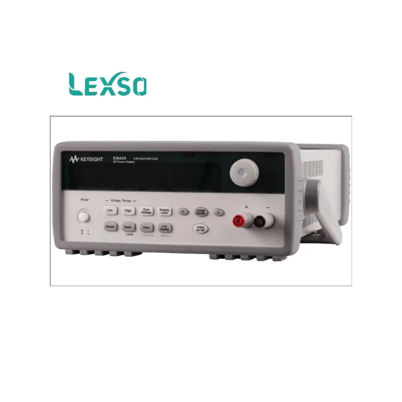 Keysight E3642A 50 W Power Supply, 8 V, 5 a or 20 V, 2.5 A, Ripple & Noise:20 Hz to 20 MHz, Voltage: <0.05% + 10 mV    lexso