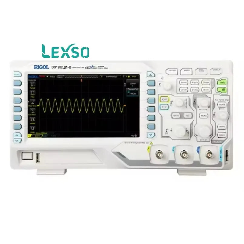 Rigol DS1202Z-E Digital Oscilloscope 2 Channels 1GSa/s Sampling Rate 24M Storage lexso