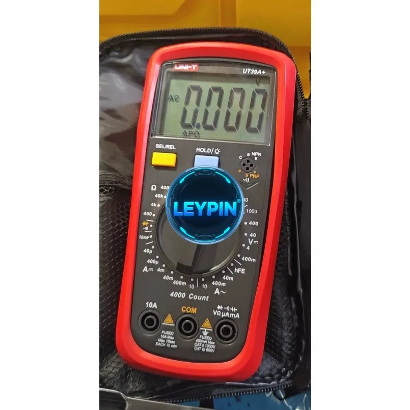 UNI-T UT39A General Digital Multimeters Handheld AC/DC Voltmeter Ammeter Resistance Capacitance Tester     lexso