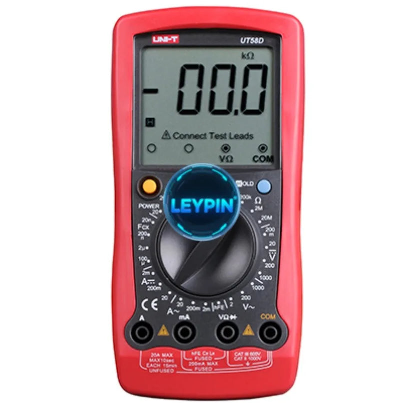 UNI-T UT58D 2000 Display Count Inductance Measurement General Pocket Mini Multimeter Tester Multimeter Digital     lexso