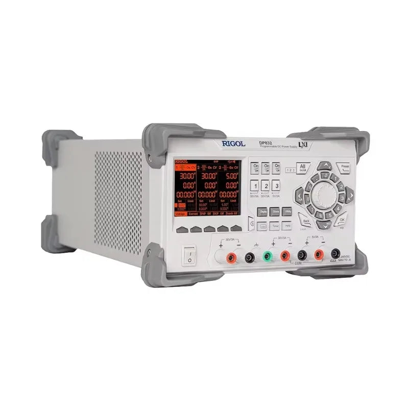 Rigol DP832 3 Channels Triple Output Programmable Linear DC Power Supply (30V/3A, 195W) lexso