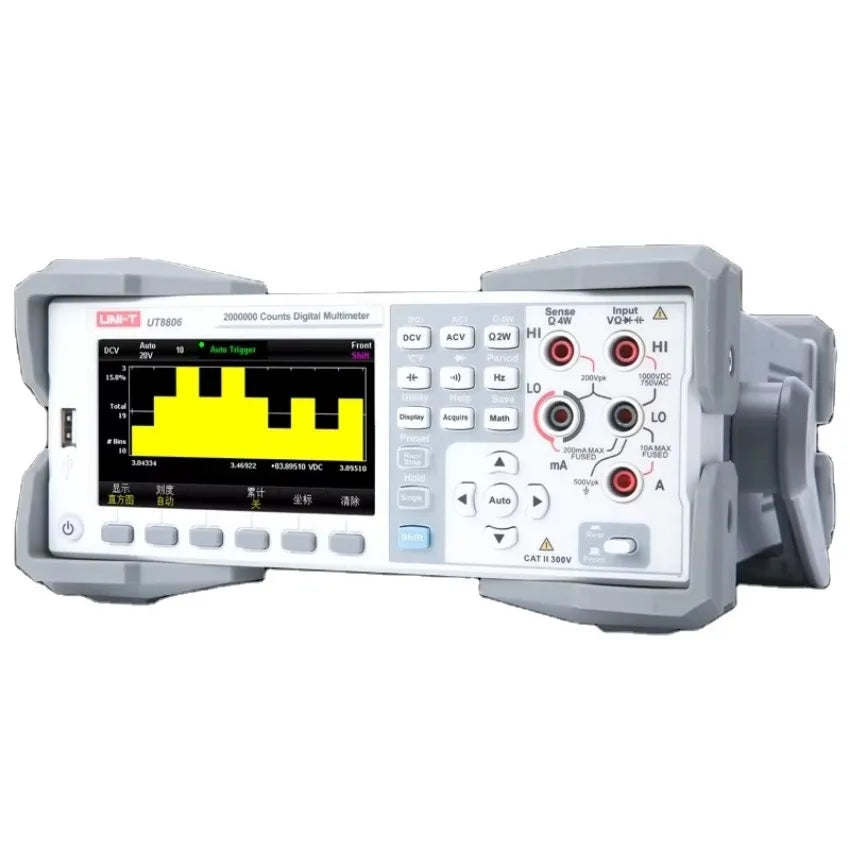 UNI-T UT8806 6.5 Digit Performance-Series Bench Digital Multimeter Dual Display 1G 300kHz UT8806E LS    ytdi