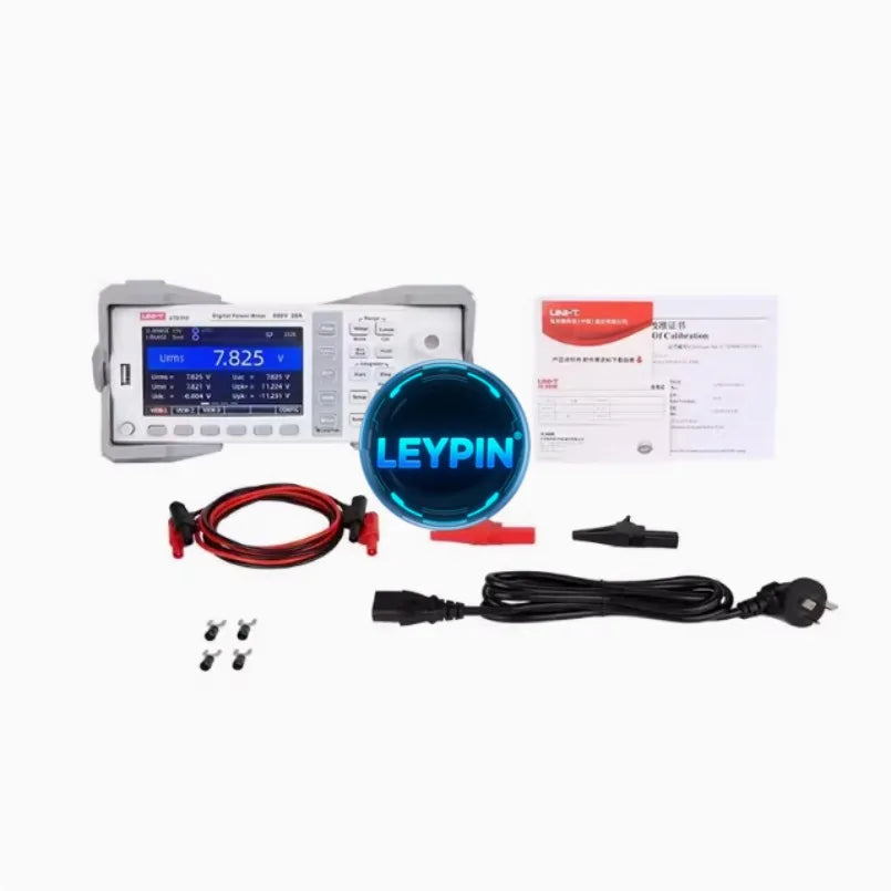 UNI-T UTE310 Series  High-precision High-performance Digital Power Meter 75mV~1000V 25uA~50A DC 0.1Hz~300kHz     lexso