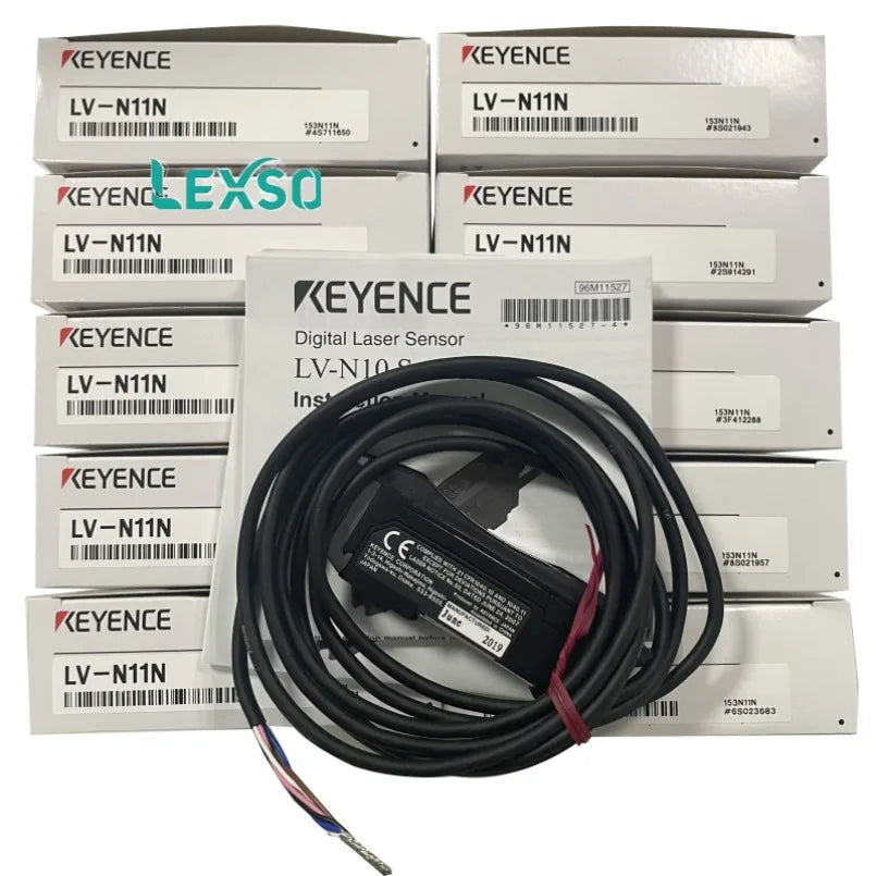 Rectangular M8 Connector Type CMOS Laser Sensor KEYENCE LR-ZB100CN lexso