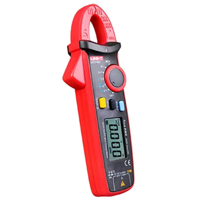 Unit-T Ut210D Digital Clamp Meter True Rms Voltage Resistance Capacitance Handheld Electrical Measurement Automatic Range lexso