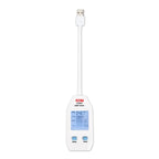 Unit-t UT658A Portable Output Voltage Current Resistance USB Professional Tester Meter USB Digital Display Data Storage lexso