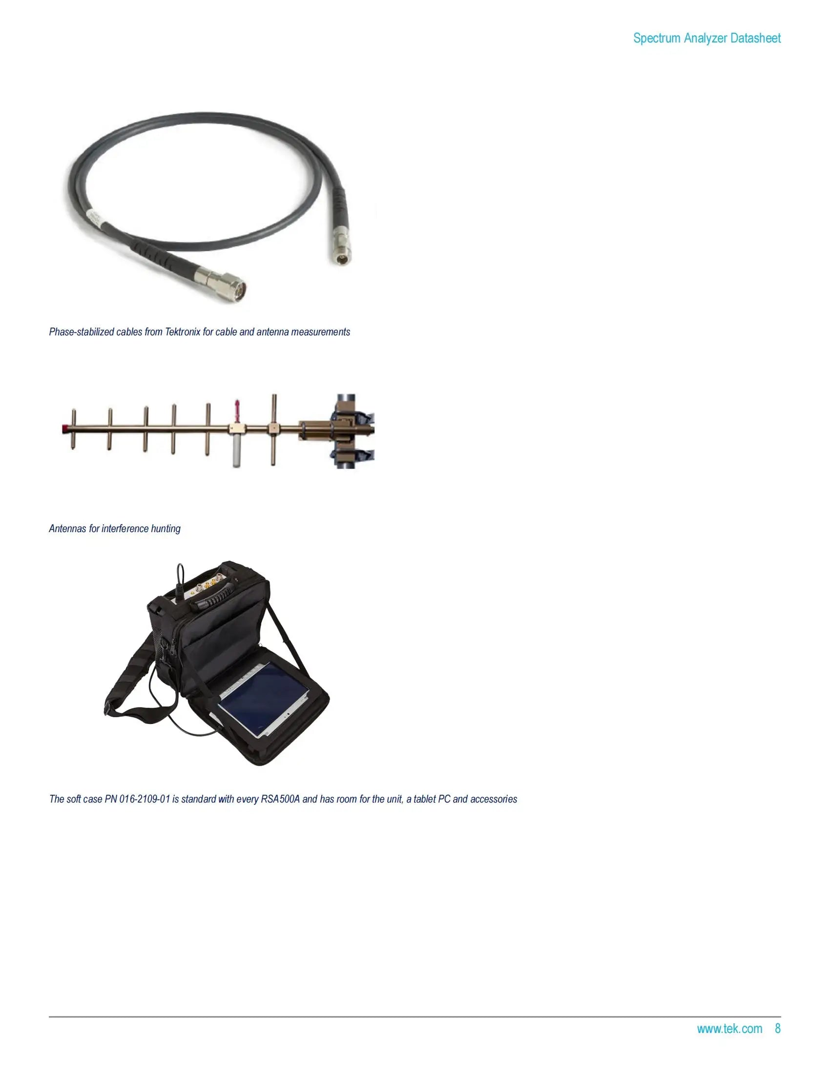 Tektronix RSA513A Real Time Spectrum / Signal Analyzer 9 KHz-13.6 GHz Laboratory Equip Price Contact Us   ytdi