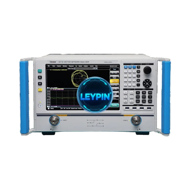 Ceyear 3671C Vector Network Analyzer, Frequency Range:100kHz to 14GHz,Frequency Resolution:0.1Hz, 2-port     lexso
