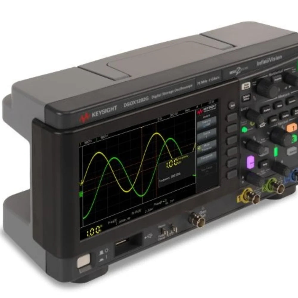 osciloscopio Keysight Technologies DSOX1202G InfiniiVision 1000 X Series, 70MHz Bench Oscilloscope, 2 Analogue Channels   ytdi