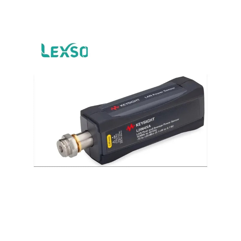 Keysight L2064XA 10MHz to 40GHz LAN Wide Dynamic Range Peak and Average Power Sensor Range of -70 to +20dBm, 1M Samples  lexso