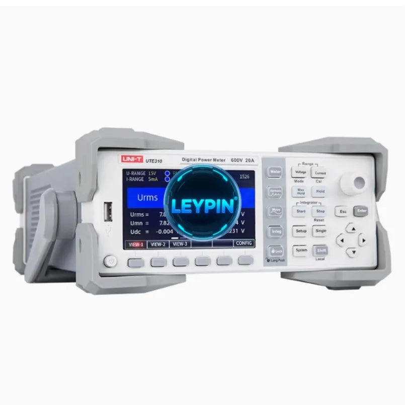 UNI-T UTE310 Series  High-precision High-performance Digital Power Meter 75mV~1000V 25uA~50A DC 0.1Hz~300kHz     lexso