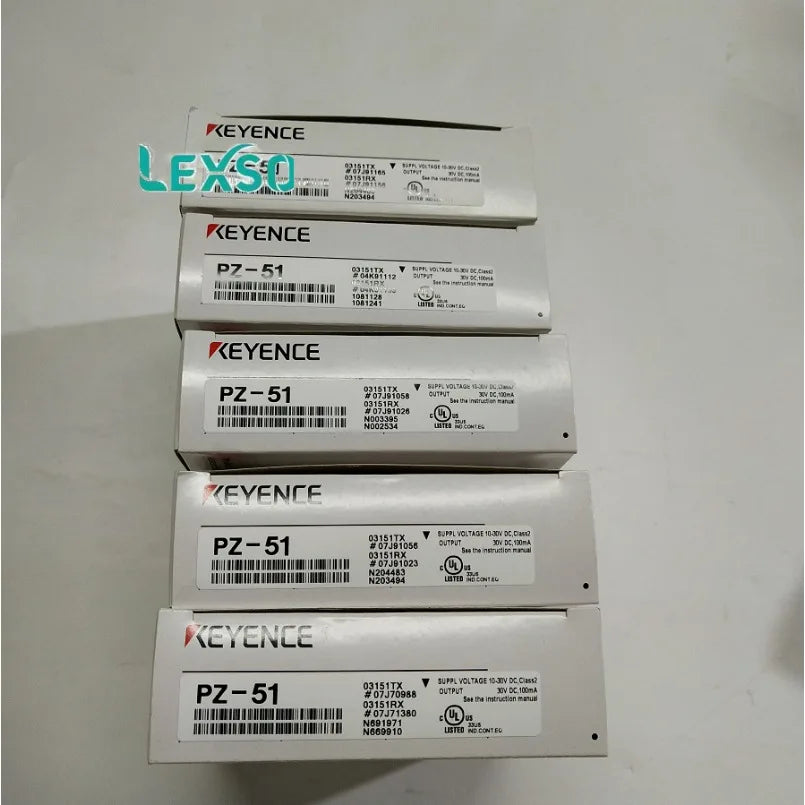 In Stock KEYENCE PZ-51 (PZ-51T PZ-51R) AMPLIFIER PHOTOELECTRIC SENSORS SWITCH PLC NEW lexso   ytdi