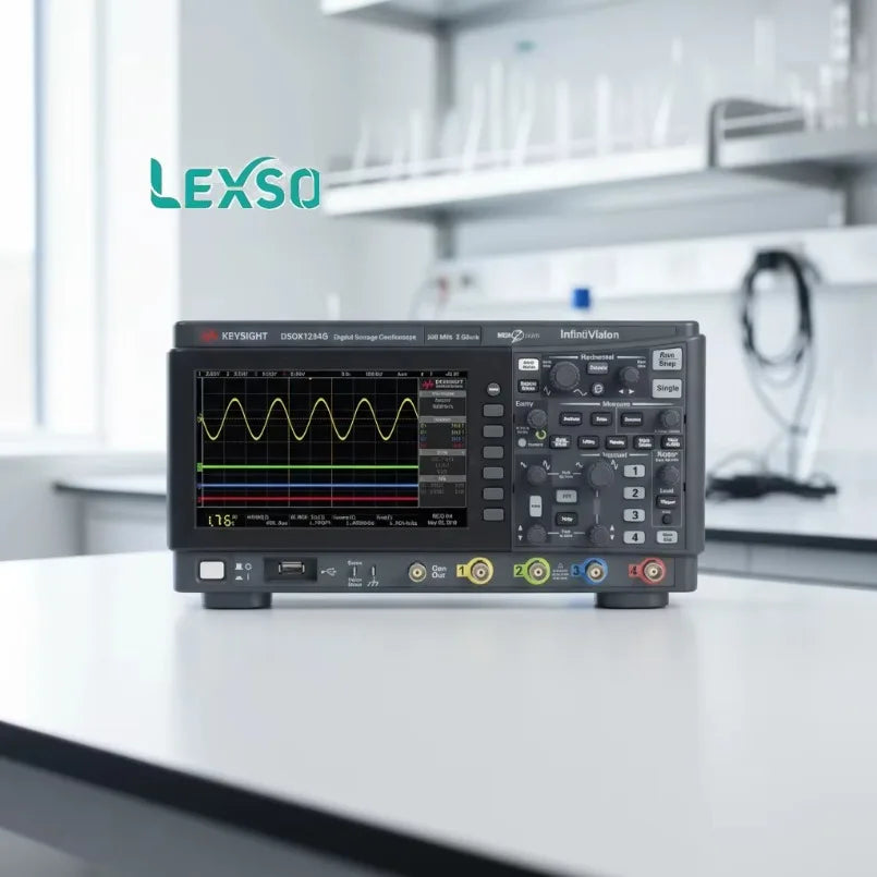 Keysight DSOX1204A Digital Oscilloscope 70/100/200 MHz with 4 Analog Channels and Probe lexso