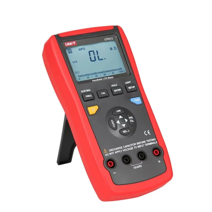 Ut612 Precise Professional Electrical LCR Digital Bridge Meter Inductance Capacitance Resistance Tester Multimeter Multifunction lexso