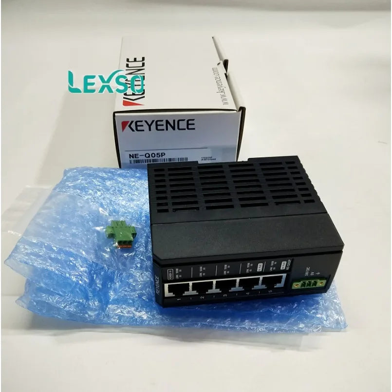 Genuine NE-Q05P KEYENCE Programmable Safety Controller PLC lexso