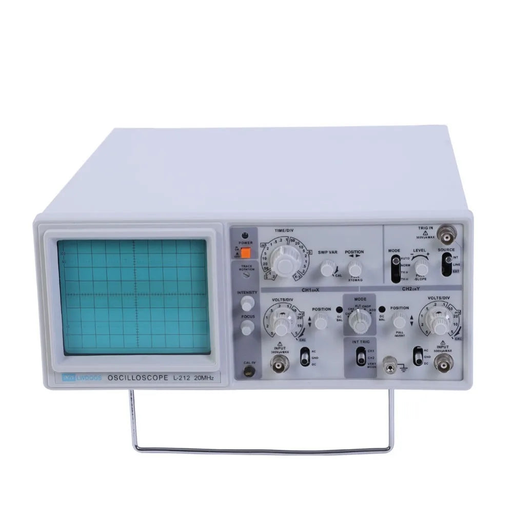 LW L-50100 100MHZ Laboratory Teaching Analog Oscilloscope Dual Channel Desktop Oscilloscope