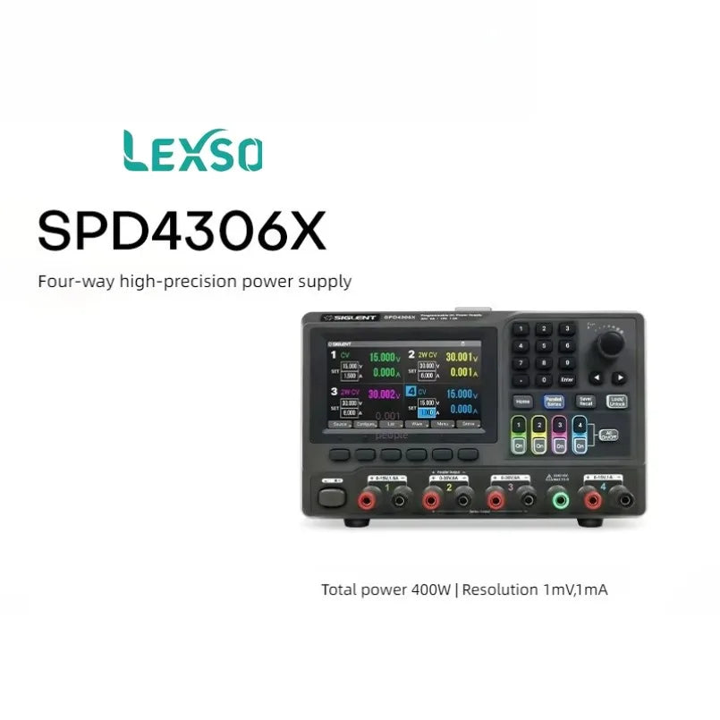 Siglent Programmable Linear DC Power Supply SPD4323/4121/4306X  lexso