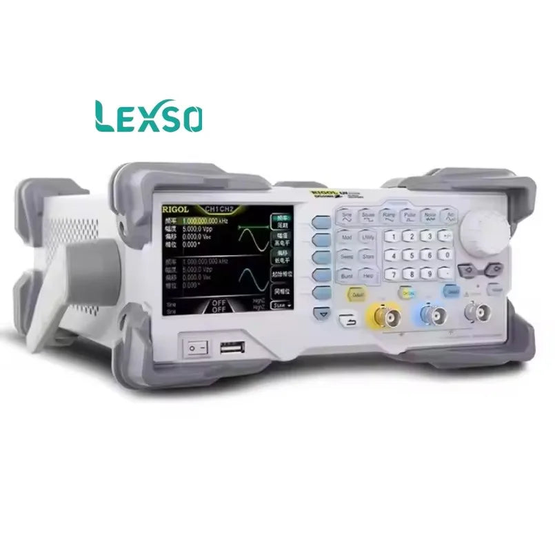 RIGOL DG1022Z 25MHz Dual-Channel Function/Arbitrary Waveform Generator with 200MSa/s Sampling Rate and Deep Memory lexso