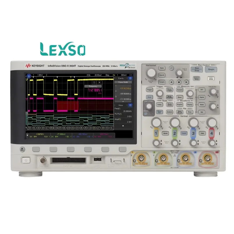 Keysight DSOX3034T Oscilloscope: 350 MHz, 4 Analog Channels lexso