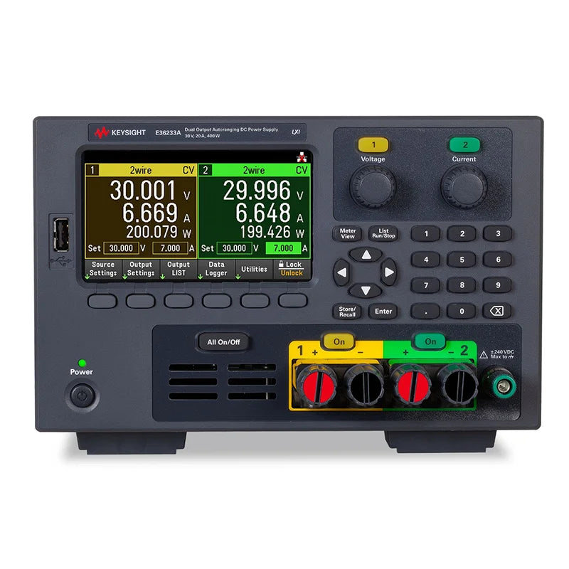 Keysight E36200 Series, E36233A 400W Autoranging Dual Output Power Supply, 30V, 20A - Get a Discount
