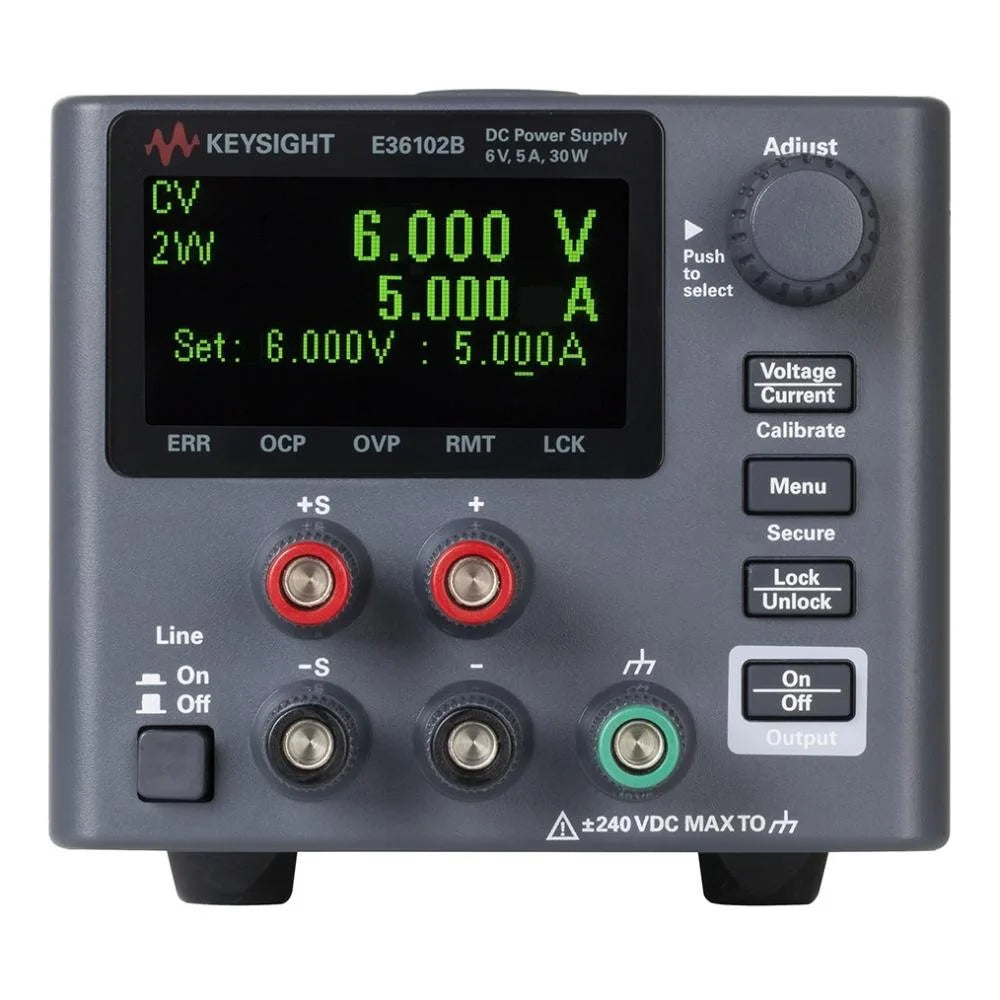 Keysight E36102B Digital Bench Power Supply 6V 5A 30W Electronic Measuring Instrument