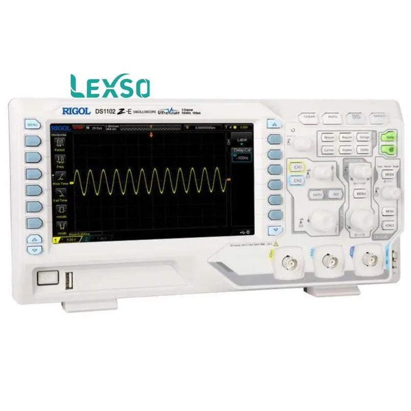 RIGOL DS1102Z-E Economical Feature-Rich Dual-Channel Digital Oscilloscope for Stable Signal Measurement and Analysis lexso