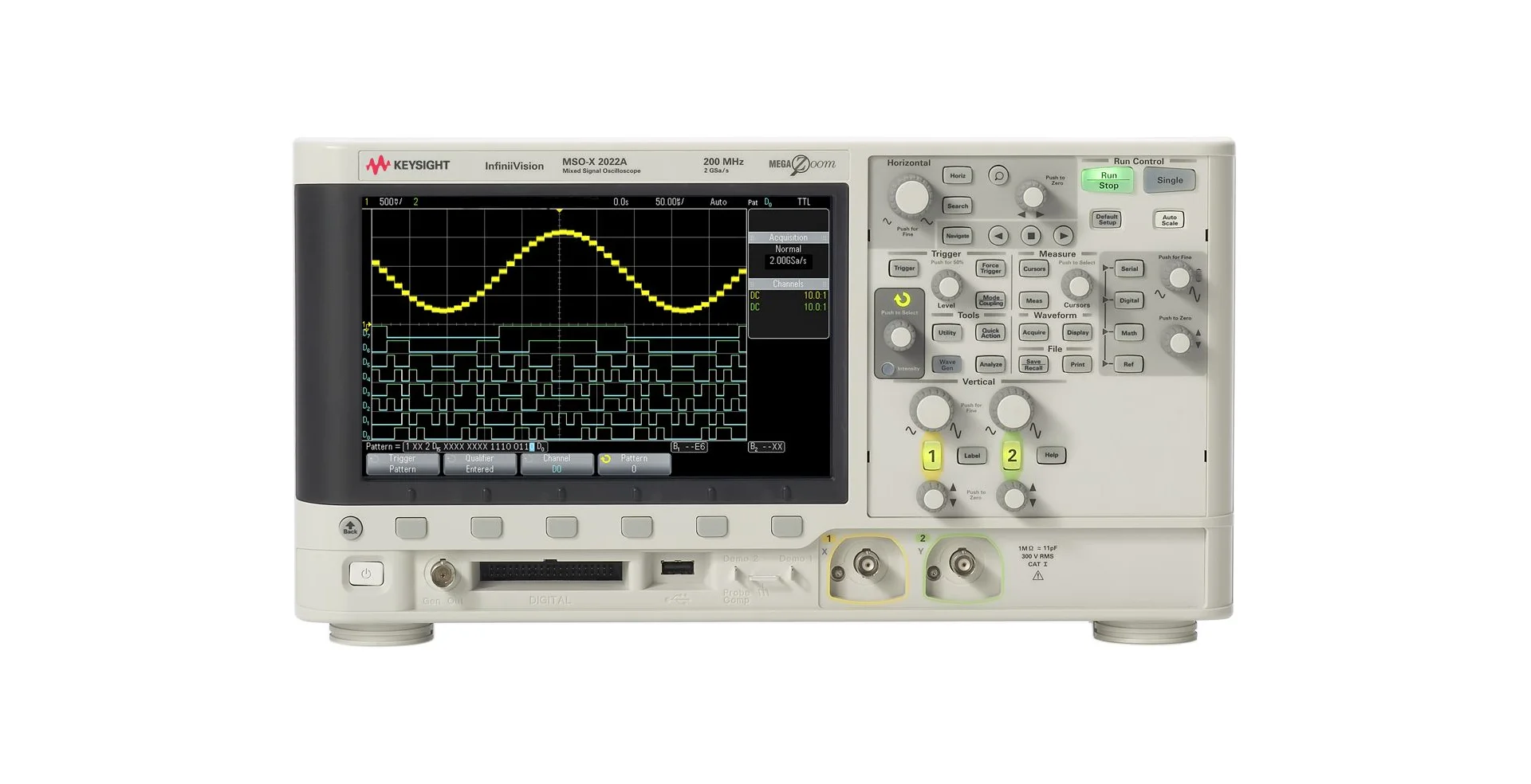 KEYSIGHT DSOX2002A Oscilloscope: 70 MHz, 2 Analog Channels Price Negotiable