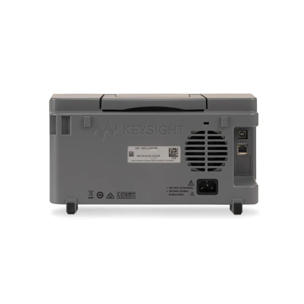Keysight Technologies EDUX1052A InfiniiVision 1000 X Series, 50MHz Bench Oscilloscope, 2 Analogue Channels    ytdi