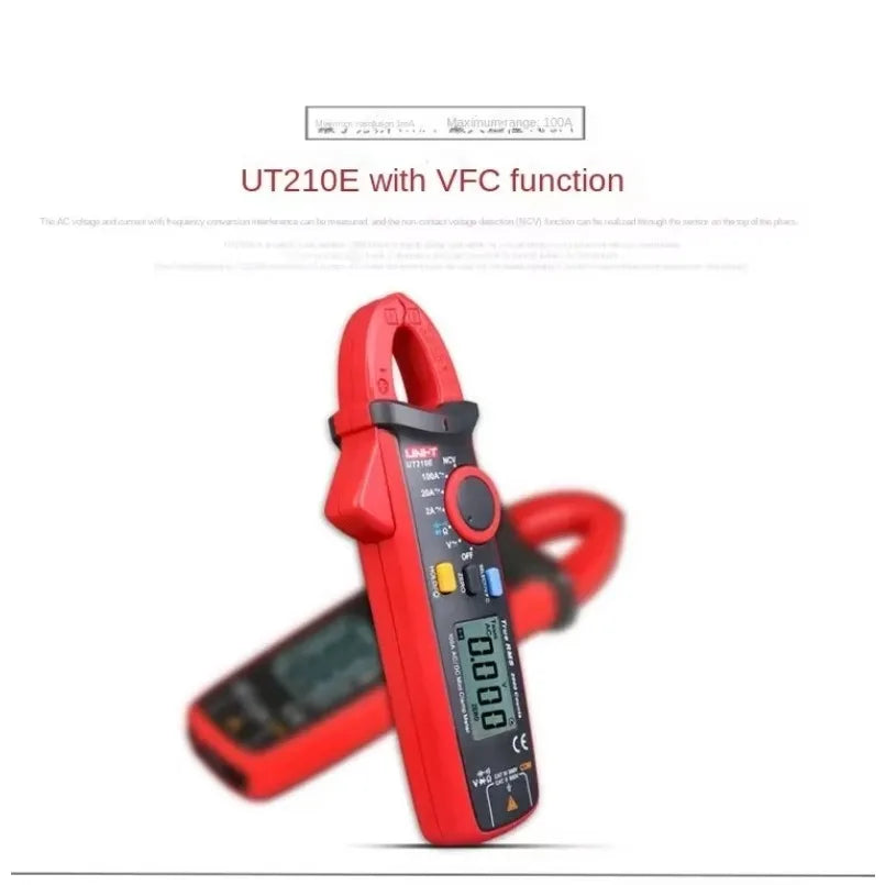 Unit-T Ut210D Digital Clamp Meter True Rms Voltage Resistance Capacitance Handheld Electrical Measurement Automatic Range lexso