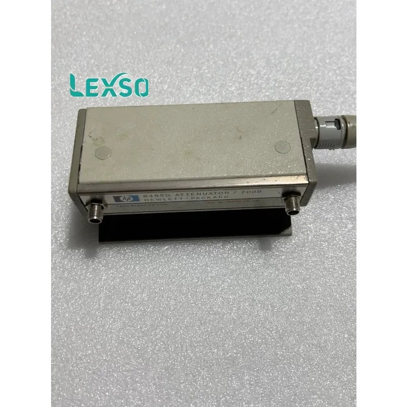 Keysight 8495G Programmable Attenuator, 4 GHz, 70 DB, 10-dB Steps,Maximum RF Input Power: 1 W (average), 100 W (peak)    lexso