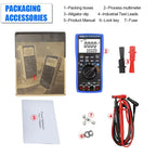 VICTOR 77+ Output Current Multimeter Digital Professional 0~20mA or 4~20mA  0.1%  Process Multimeter Multimetro Digital LS    ytdi