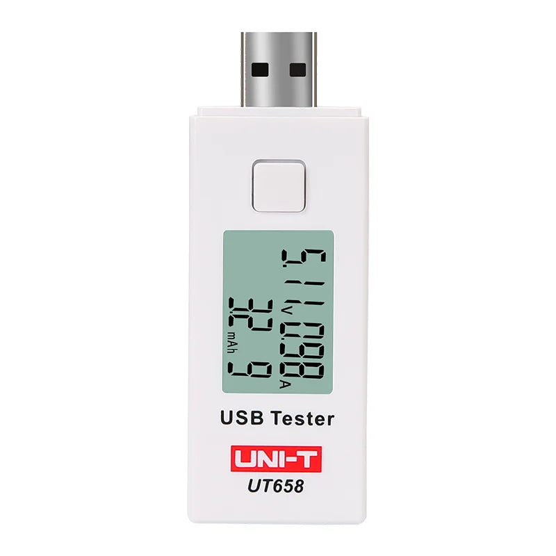 UNI-T UT658 USB Stable Professional High Precision Voltage Current Output Battery Capacity Tester Data Storage Digital Display lexso