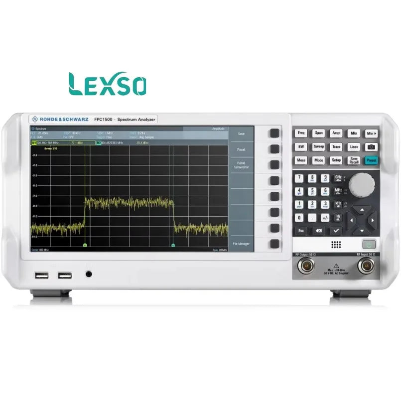 Rohde & Schwarz FPC1000 FPC1500 Spectrum Analyzer 5kHz~3GHz DE 1 Month Warranty ODM Customized Support lexso